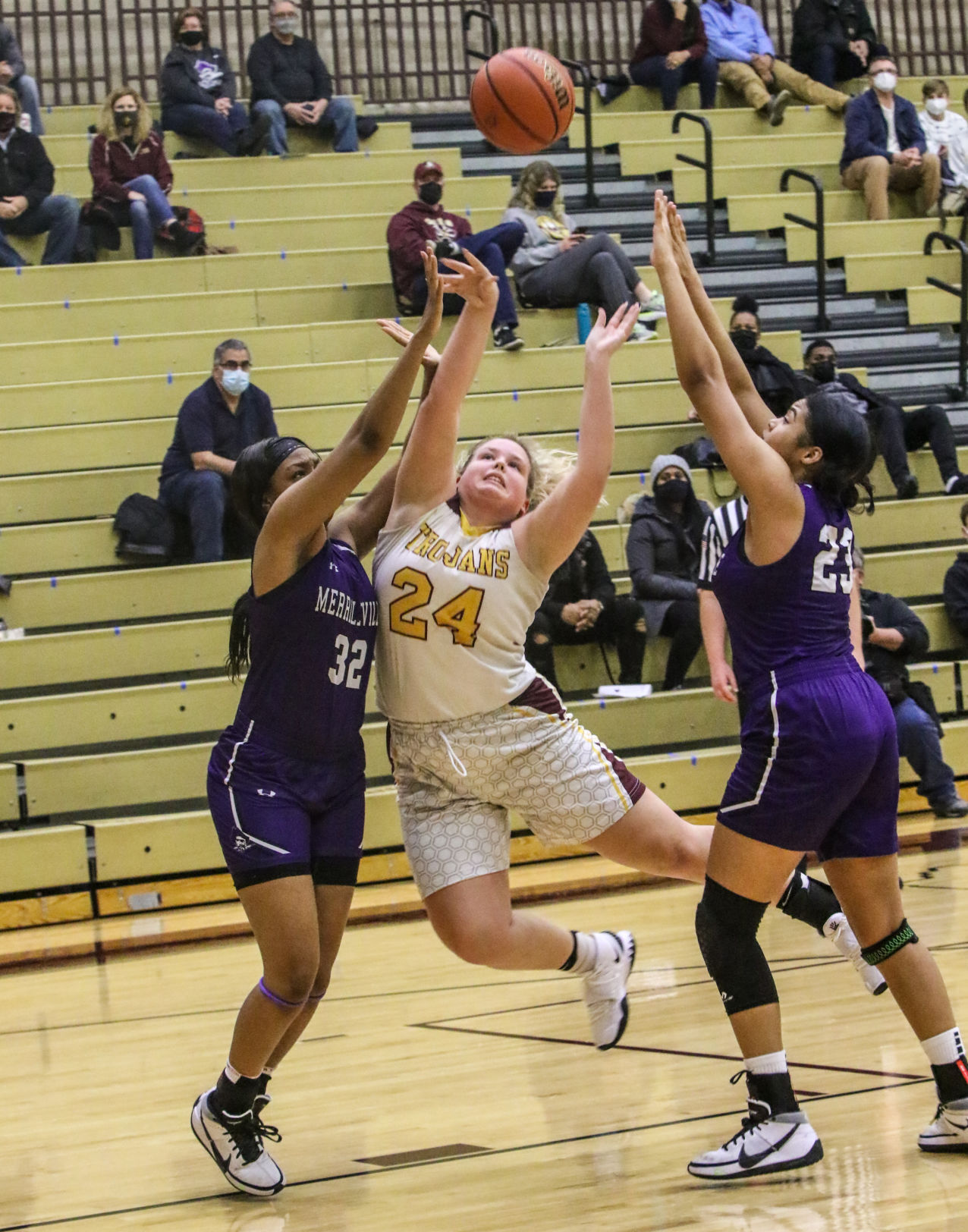 Merrillville at Chesterton girls basketball